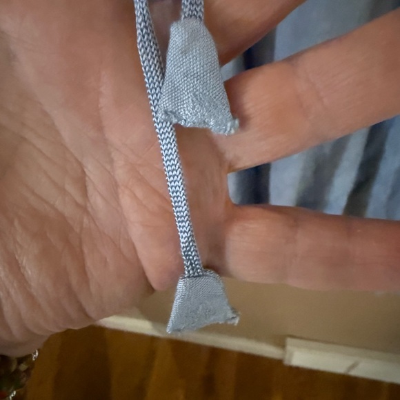 Chic Light Blue Embroidered Blouse - Picture 6 of 8